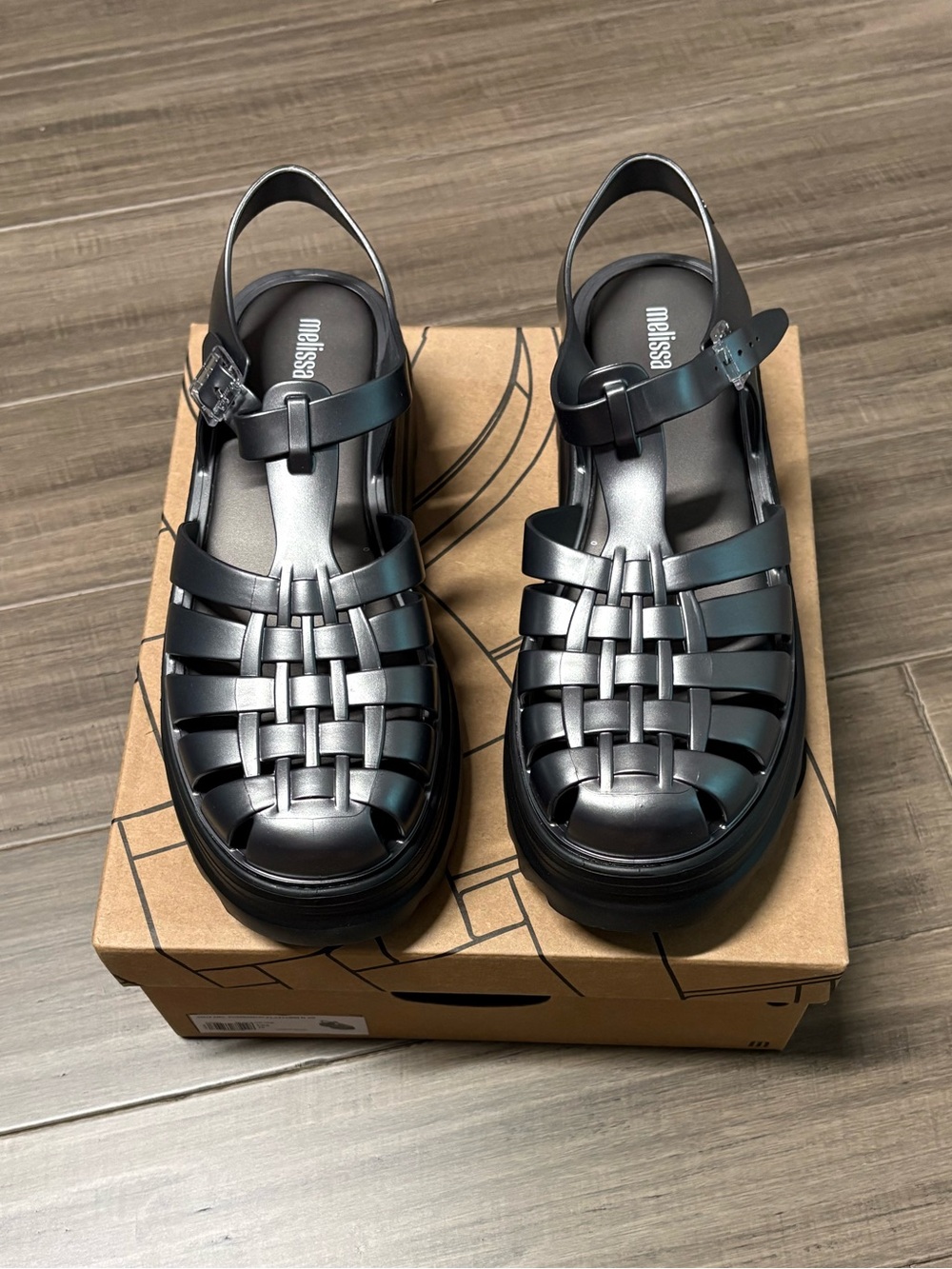 Melissa Possession Platform II Black/Silver